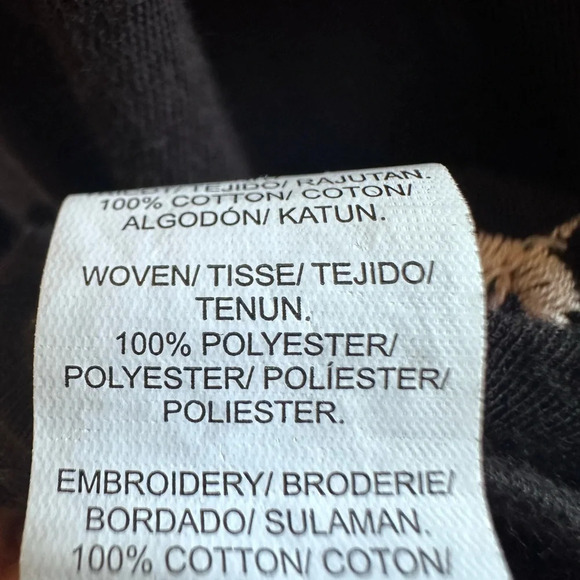 Lucky brand Embroidered sheer back long sleeve top size M - Picture 14 of 14